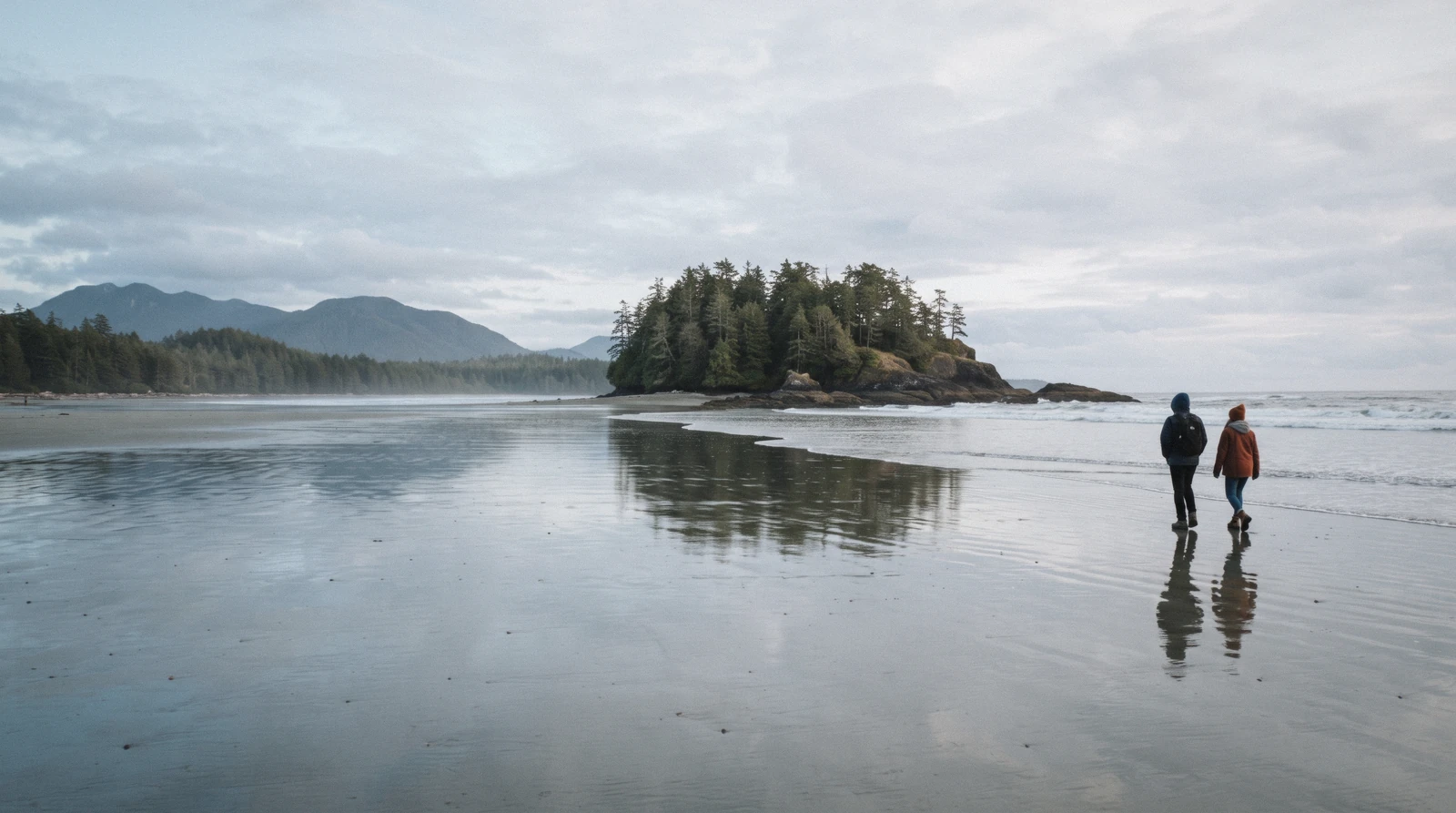 Two days in Tofino, with a boat in the harbour and surf on Chesterman Beach