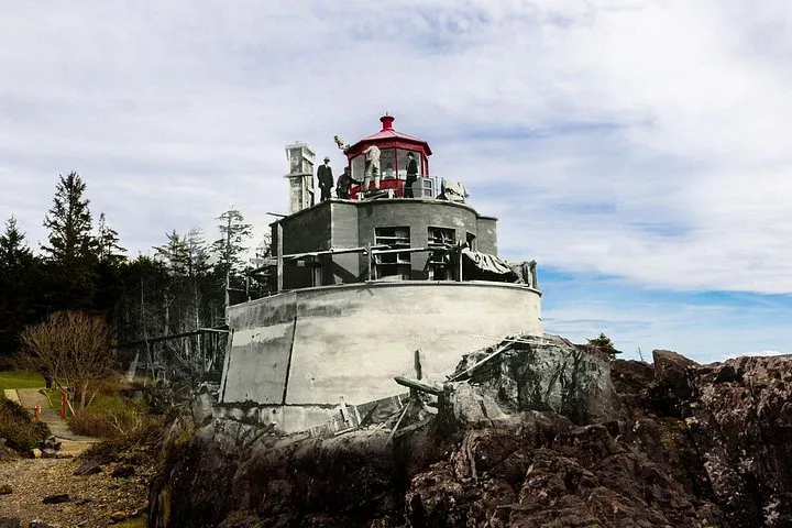Historic Ucluelet waterfront on a self-guided walking tour near Tofino